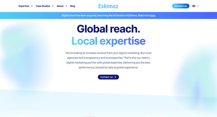 Eskimoz homepage